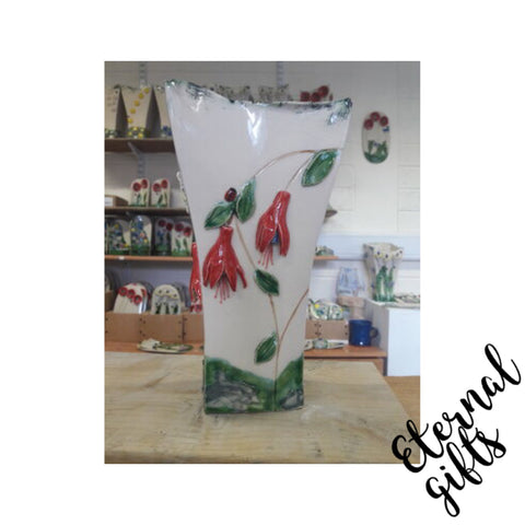 Fushia Vase (Large)- Creative Clay