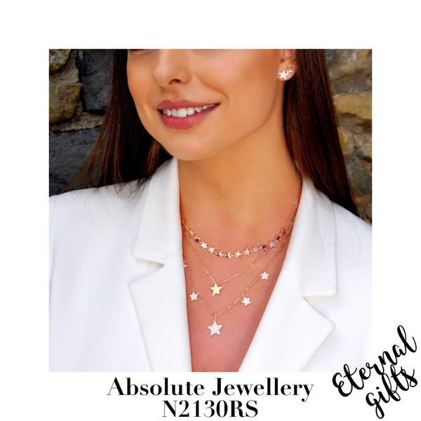 Star Bracelet Rose Gold - Absolute Jewellery