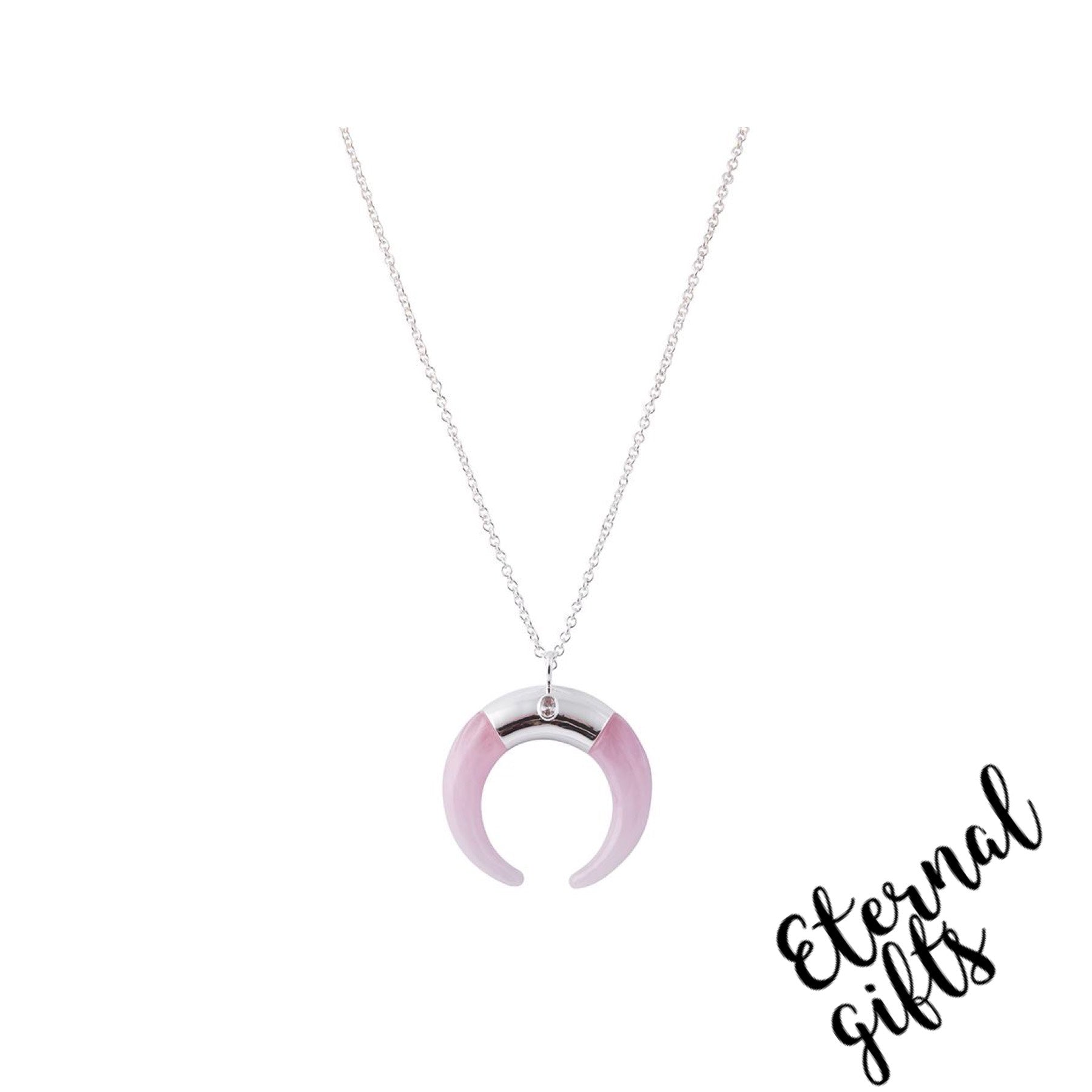 Pink Mina Neclace- Knight and Day
