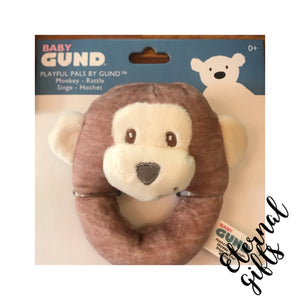 Baby Gund Rattle- Varying Animal Types