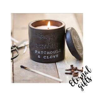 Patchouli & Clove Urban Candle -Rowan Beg