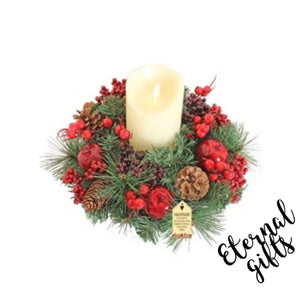 Enchante Luxury Apple Candle Wreath